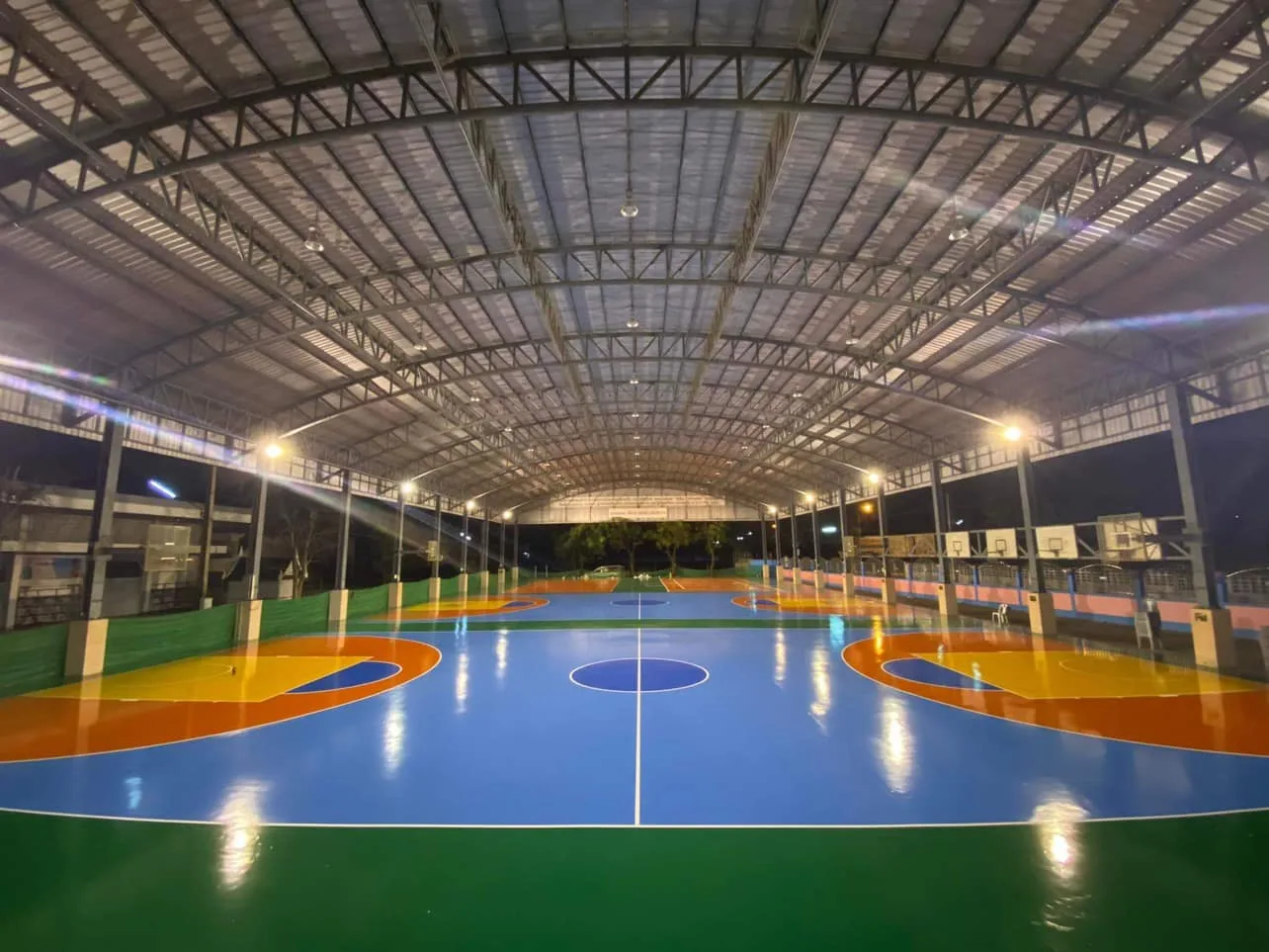 ผลงานสนาม PU Hardcourt